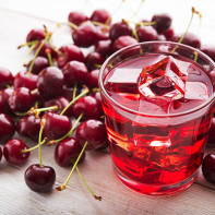 Cherry juice photo