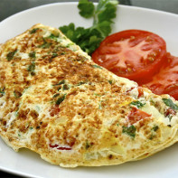 Billede af en omelet 4