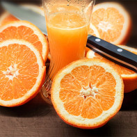 Bild von Orangen