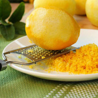 Photo of lemon rind