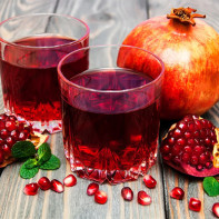 Picture of pomegranate juice