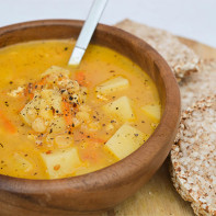 Photo of pea soup 2