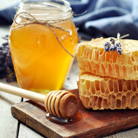 Foto af honning