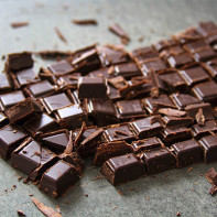 Dunkle Schokolade Foto 4