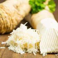 A picture of horseradish