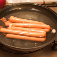 Photo of cooked sausages 4