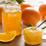 Fotografie oranžového džemu