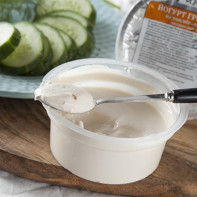 Fotografie řeckého jogurtu