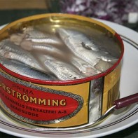 Photo of surströmming