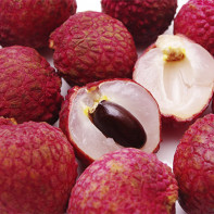 Photo du fruit du litchi