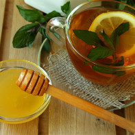 Photo of honey tea