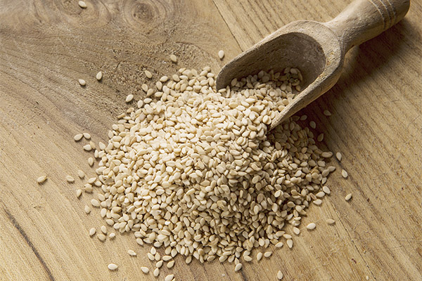 Sesame seeds in medicine