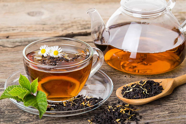 Black tea in medicine