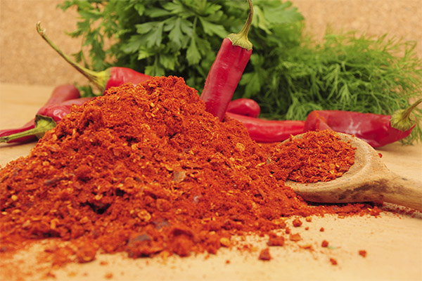 Utilisations culinaires du poivre rouge moulu