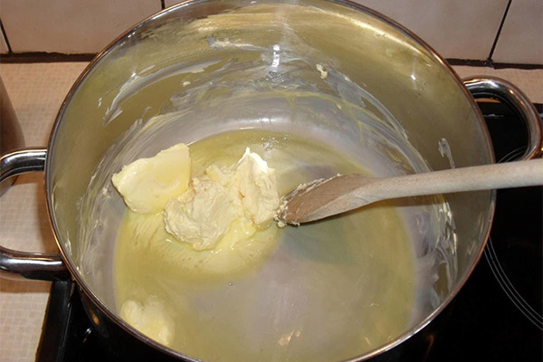 Wie man Margarine schmelzen kann