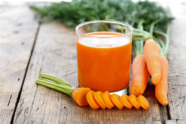 Le jus de carotte en cosmétologie