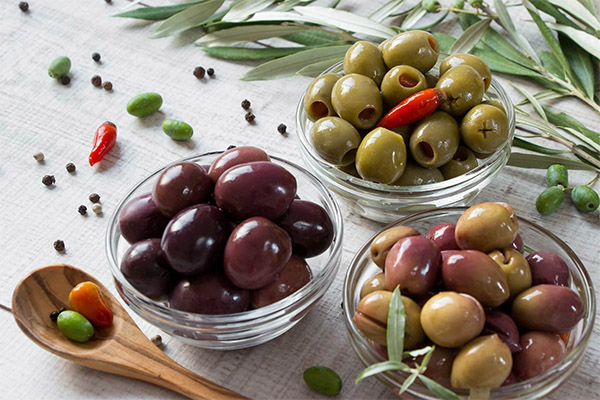 Cuisiner avec des olives