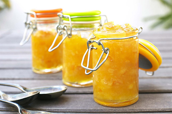 Melon jam without sterilizing jars
