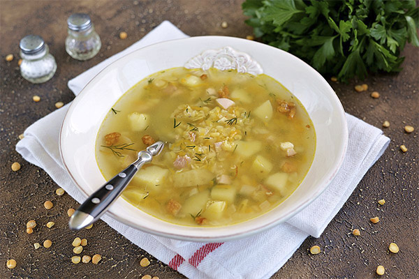 Pea soup in medicine