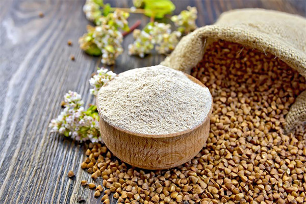 Buckwheat flour in medicine
