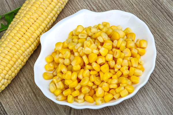 Canned corn in medicine