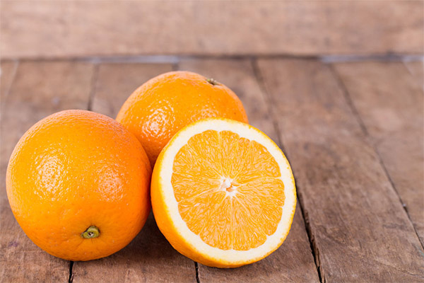 Gesundheit und Schönheit von Orangen
