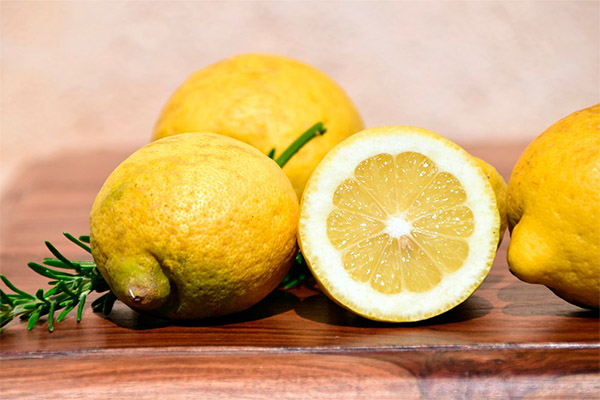 Traditionel medicin Opskrifter med citron