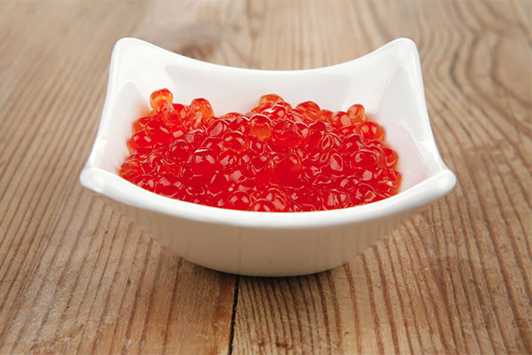Hvad kan forårsage skade med rød kaviar?