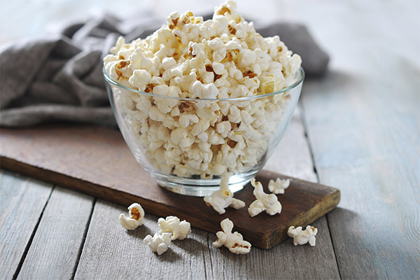 Hvor sundt er popcorn?