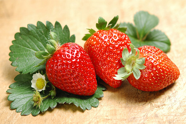 Les fraises en médecine