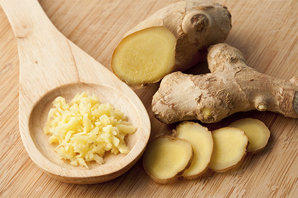 Useful properties of ginger root