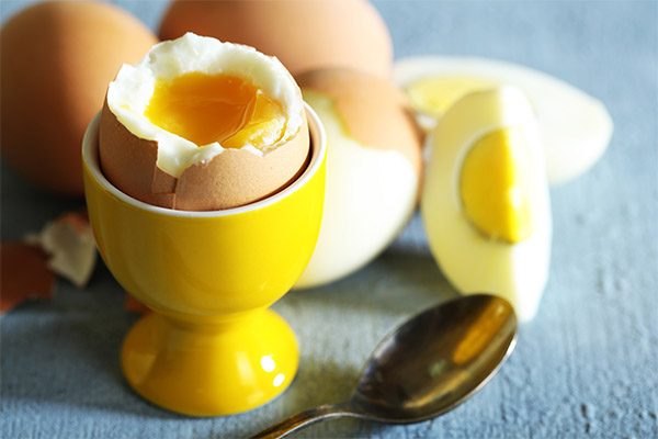 Durée de cuisson des œufs séchés