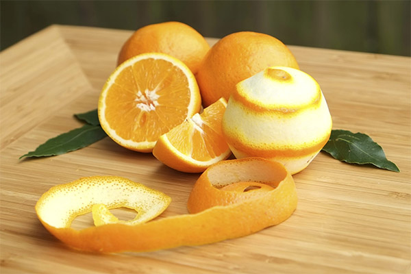 Orange peels in medicine