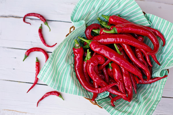 Hvad er nytten af varm rød peber?
