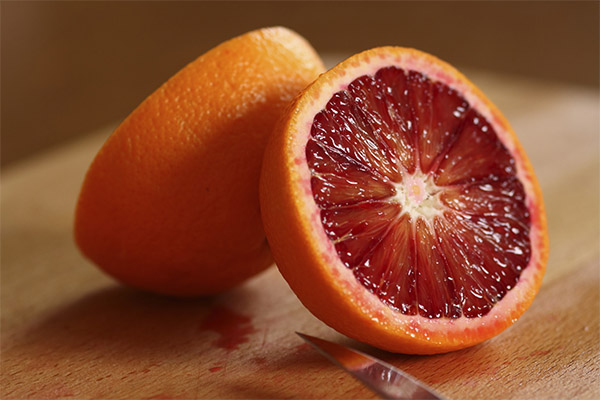 Red oranges in medicine