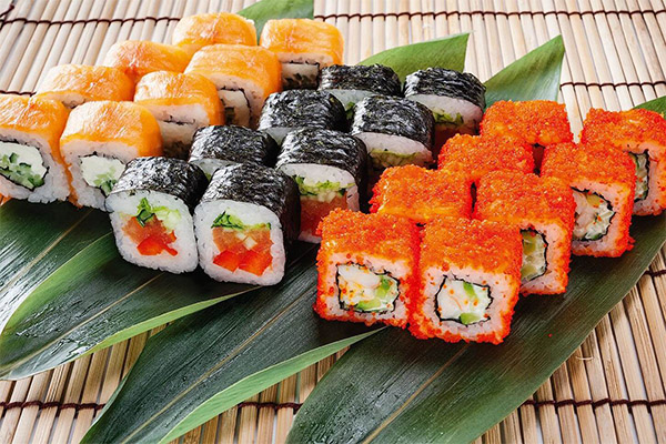 Sushi og ruller