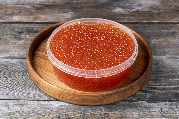 Er kummel laks kaviar nyttig?