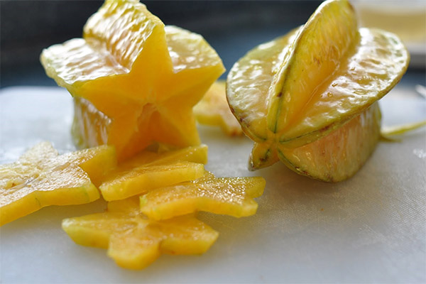 Useful properties of the fruit of carambola