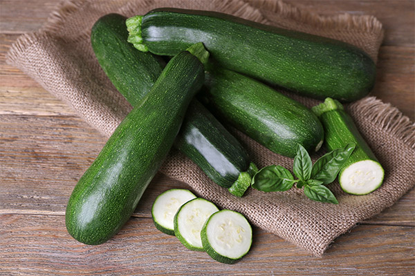 Fordele og ulemper ved zucchini