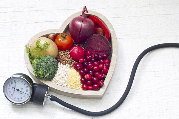 Opskrifter på mad til hypertension