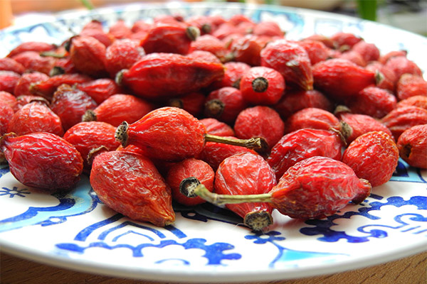 What can be cooked from dried rosehips