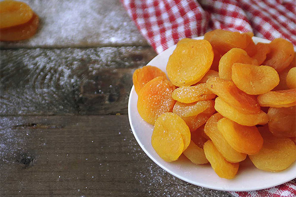 What can be made of dried apricots