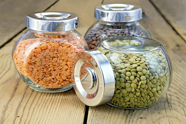 What is the difference between red lentils and green lentils