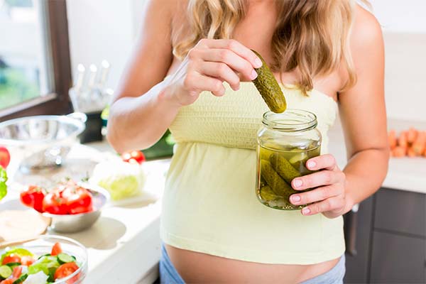 Pickles til graviditet