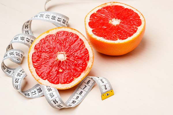 Can I eat grapefruit at night to lose weight?