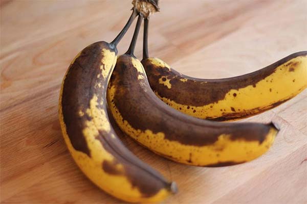 Kan man spise sorte bananer?