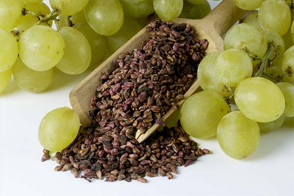 Useful properties of grape seeds