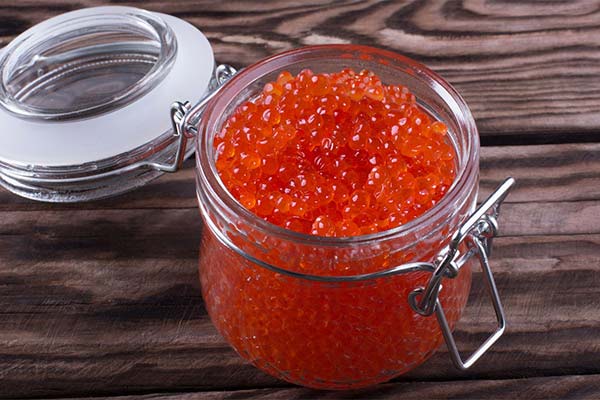 Red caviar for lactation