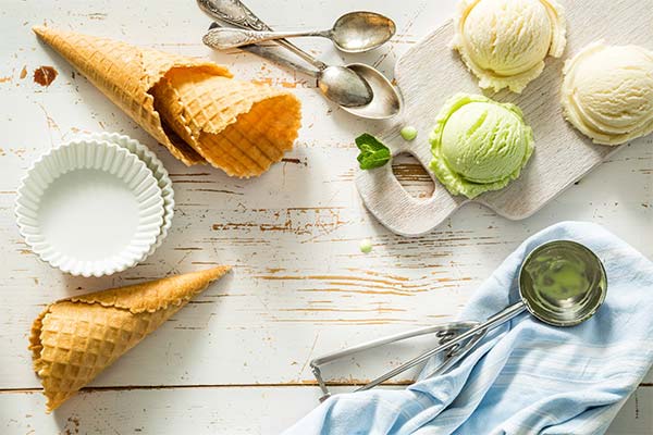 Recipe for home-made ice cream
