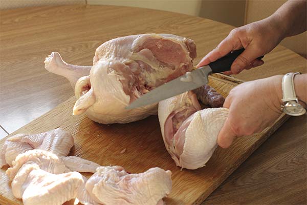 How to skin a chicken for soup